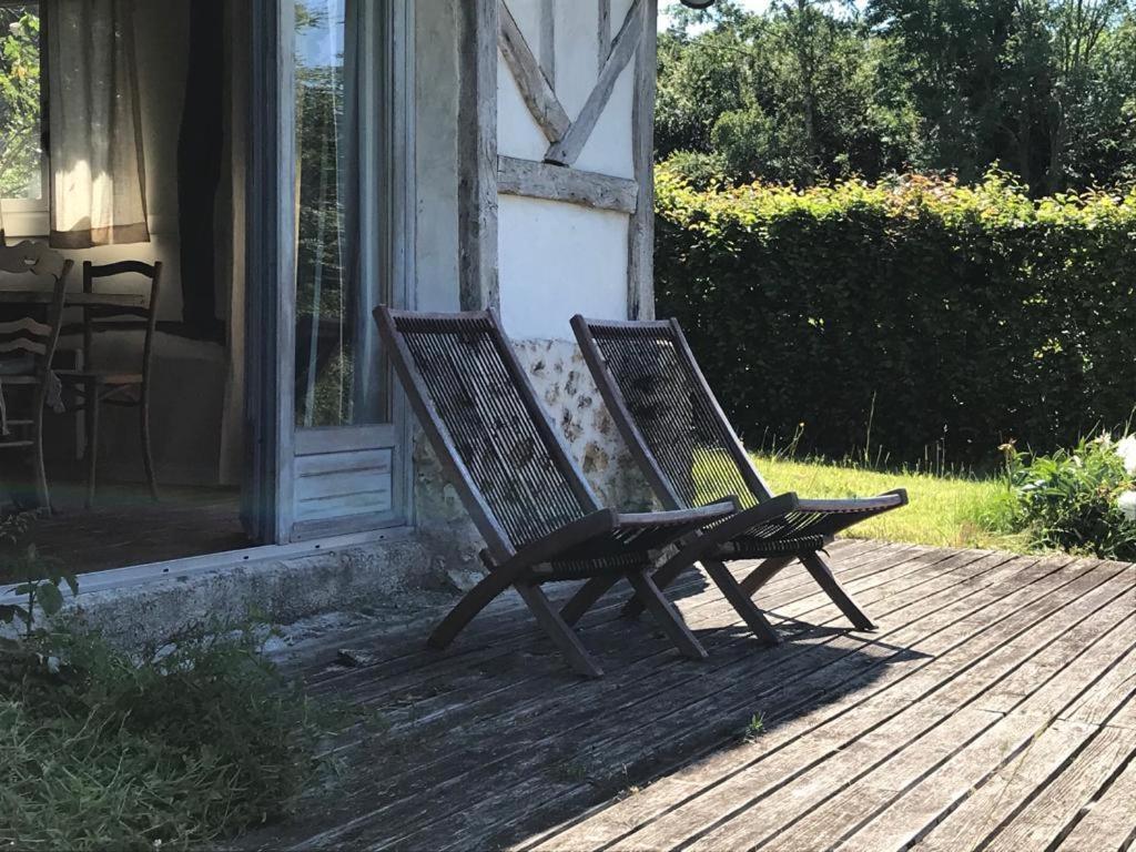 Chaumiere Aux Portes D'Honfleur Manneville-la-Raoult 外观 照片